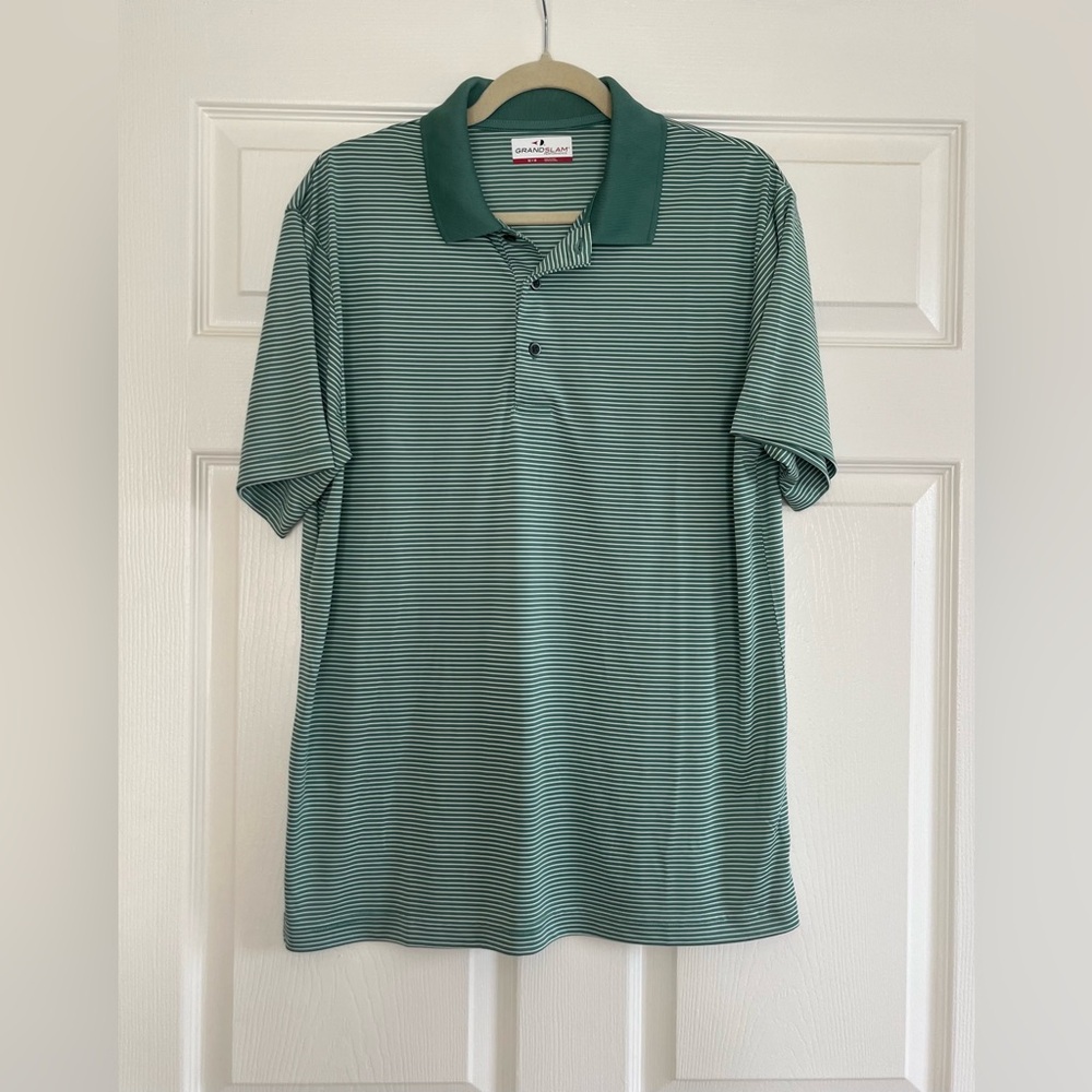 Grand Slam Classic Green Polo Shirt